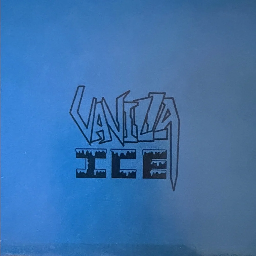 Vintage 90s Retro Vanilla Ice folder for organizing paperwork for office/school